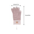 thumbnail image 3 of Idoravan Heated Gloves for Men Women Rechargeable ,USB Winter Men Women Fashion Cold Warm Heating Windproof Half Bare Finger Knit Gloves Khaki, 3 of 9