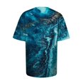 thumbnail image 3 of Womens Athletic Tops V Neck Tee Graphic Woman Summer Tops Long Sleeved Shirts Womens Fashion Shirt Women Long Sleeve Tee for Women Shirts Sleeve Woman Large Shirt Compression Blue S, 3 of 4