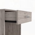 thumbnail image 4 of Light Gray 1-Drawer Nightstand with Low Shelf & Superior Top, 21"H, 4 of 11
