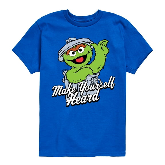 Sesame Street - Make Yourself Heard - Toddler and Youth Short Sleeve Graphic T-Shirt