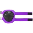 thumbnail image 2 of Graflsoa Ensemble de Protection pour Patinage à Roulettes pour Enfants de 6 Pcs (Genoux, Coudes, Protège-Poignets) en Violet - Respirant, Ajustable, Durable pour la Sécurité Sportive, 2 of 6