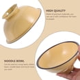 thumbnail image 2 of EeaseCA 2Pcs Vintage Enamel Rice Bowls Practical Ramen Storage Bowls Enamel Tableware, 2 of 8