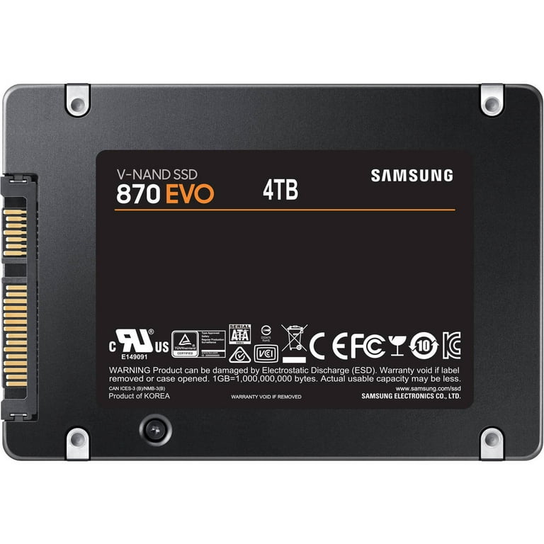 内蔵型SSD Samsung 870 QVO 4TB SSD SATA Amazon.com: SAMSUNG 870 QVO SATA III SSD 4TB 2.5