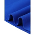 thumbnail image 5 of INSPIRE CHIC Sheath Pencil Dress for Women's Square Neck Short Sleeve Work Business Casual Cocktail Dresses S Royal Blue, 5 of 6