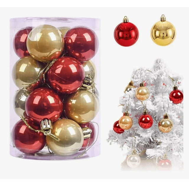 16 Piezas 8cm Esferas NavidadXtellar Grandes Decoración Navideña