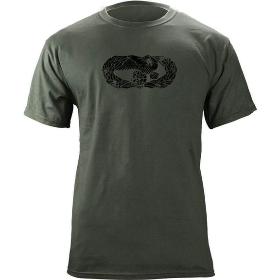 Vintage Air Force Transportation Badge Subdued Veteran T-Shirt