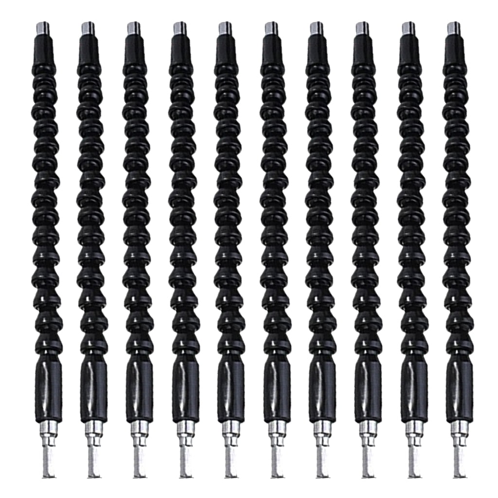 Black Flexible Shaft Extension fit for Electronics Drill Screwdriver Bit Tool 