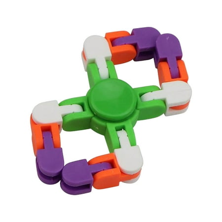

Rotating Decompression Chain Weird Track Toy DIY Chain Toy Finger Sensory Toy to Relieve Anxiety and Pressure