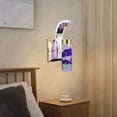 thumbnail image 4 of Lámpara de Pared Decorativa de Lujo, Pantalla de Acrílico, Lámpara de Pared, Pasillo Nórdico, Lámpara de Flores, Noble Violeta, 4 of 5