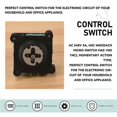 thumbnail image 1 of 2PCS AC 240V 5A 4NO 4NC Momentary 2.5mm Fixing Thread Joystick Switch, 1 of 5