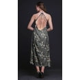 thumbnail image 3 of Bimba Oiseau Causal Long Dos Nu Licol Robe de Plage Imprimé Femmes-X-Large, 3 of 6