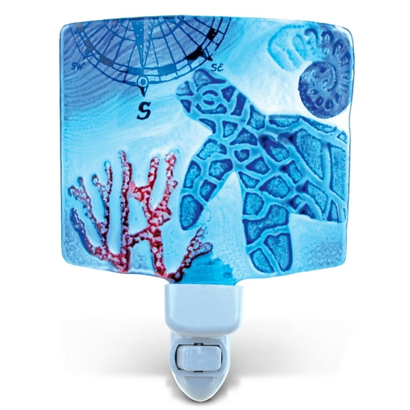 Glass Décor - Nightlight - Sea Turtle