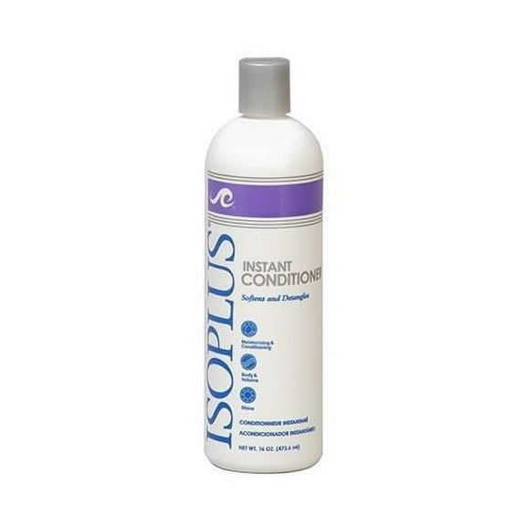 Isoplus Instant Conditioner Softens & Detangles, 16 Oz.,Pack of 2