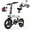 White, variant on LITEFIVE U1 Electric Bike for Adults/Teens, UL2849 Safe Foldable Electric Bicycle, Peak 500W Motor, Speed up to 20Km/h Range upto 25Km, White