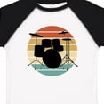 thumbnail image 4 of Inktastic Drum Set Retro Drummer Sunset Boys or Girls Toddler T-Shirt, 4 of 5