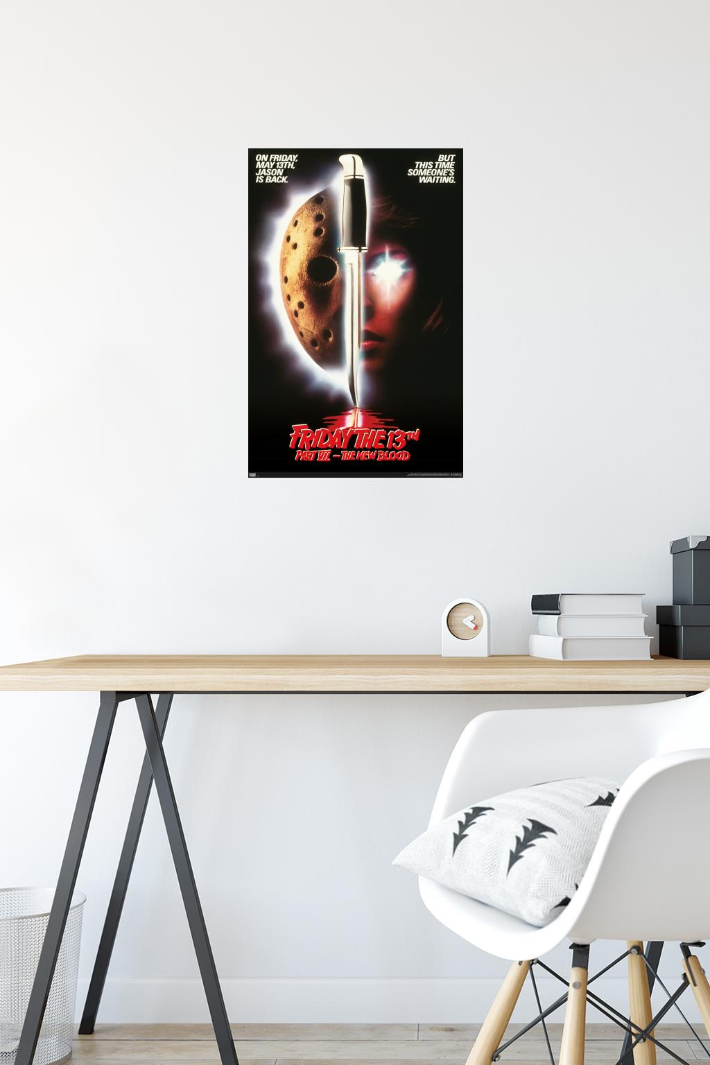 Friday The 13th Part ViI: The New Blood - One Sheet Wall Poster, 14.725" x 22.375"