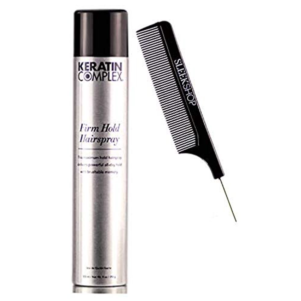 Keratin Complex Firm Hold Hairspray, Maximum Hold Aerosol Hair Spray (w