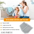 thumbnail image 4 of Filtre de Remplacement pour Sèche-Cheveux W10120998 - Compatible avec Sèche-Cheveux Whirlpool, Kenmore, Roder & Sears, 4 of 5