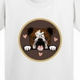 thumbnail image 4 of Inktastic English Bulldog for Dog Lover Youth T-Shirt, 4 of 5