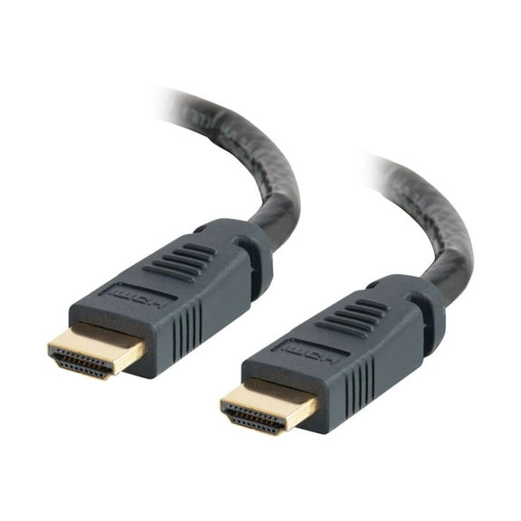 C2G Pro Series 50ft HDMI Cable - Plenum CMP-Rated - HDMI cable - HDMI (M) to HDMI (M) - 50 ft - shielded - black