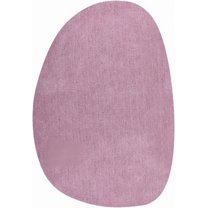 Modern Oval Shape Wool Rug - Irregular Shaped with Soft and Cozy Texture - Ideal for Living Room, Bedroom and More (5x8 Feet)