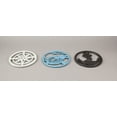 thumbnail image 3 of Nautical Elegance - Set of 3 Cast Iron Table Trivets - Mermaid, Anchor, Compass Rose - Decorative Kitchen DÃ©cor and Wall Hangings - 7.75 Inches in Diameter, 3 of 4