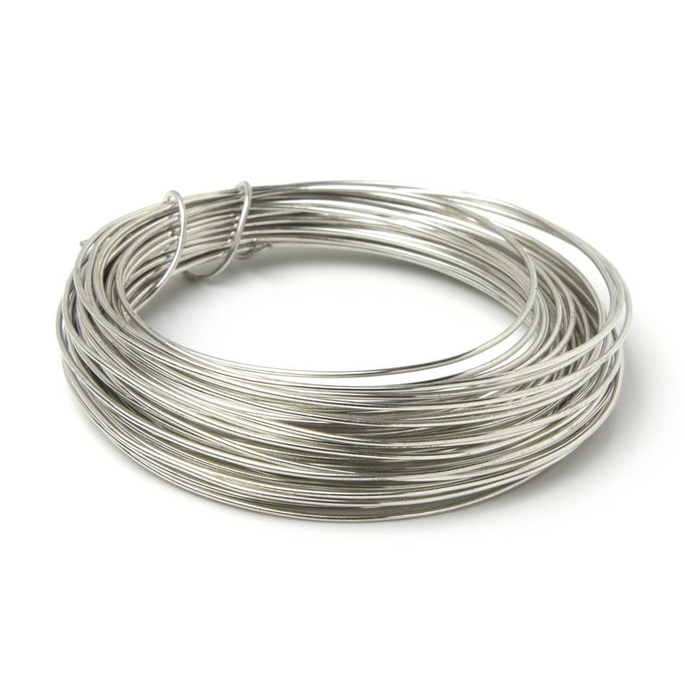 20 Gauge Round Stainless Steel Craft Wire - 30 ft: Wire Jewelry