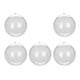 thumbnail image 2 of Adornos de bolas transparentes, adornos colgantes de bolas vacías, embalaje redondo para manualidades, esfera navideña para árbol de Pascua, patio tra 5cm, 2 of 8
