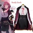 thumbnail image 2 of Disfraz de Cosplay de Rikuhachima Aru para mujer, peluca de juego Blue Archive, disfraz de rikuhacima Aru, cuernos de Halo para fiesta, ropa de juego para Halloween, 2 of 5