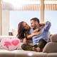 thumbnail image 5 of Fdksdf - Almohada de peluche con forma de corazón para San Valentín, cojín esponjoso, cojín decorativo para la espalda, para sala de estar y sofá infantil, 5 of 5