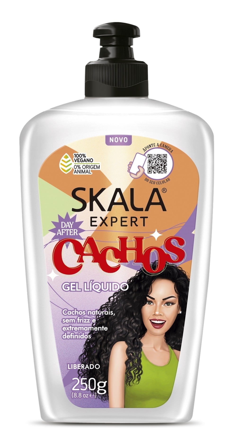 Skala Expert Mais Cachos Curly Hair Gel, Defines Curls, Controls
