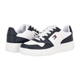 thumbnail image 1 of Zapatilla Tommy Hilfiger Twigye para mujer, color blanco/azul marino, talla 6.5, 1 of 5