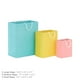 thumbnail image 3 of Surtido de bolsas de regalo de Pascua Hallmark (8 bolsas: 3 pequeñas de 6 pulgadas, 3 medianas de 9 pulgadas, 2 grandes de 13 pulgadas), azul pastel, rosa, amarillo, morado, naranja, verde para cumple, 3 of 6