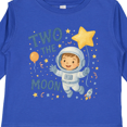 thumbnail image 4 of Inktastic Two the Moon Astronaut 2nd Birthday Boys or Girls Long Sleeve Toddler T-Shirt, 4 of 5