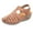 Pink, variant on WIZUTIZ Wedge Sandals for Women Hiking Sandals Women Comfortable Gym Stretch Hollow Out Sandals Pull-On Summer Shoes Low Heel (1"-2") Medium Solid Sandals for Older Women Mother's Day Gifts Pink