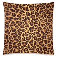 thumbnail image 1 of EREHome Brown Leopard Print Home Decor, Animal Skin Soft Pillowcase 18 x 18 Inches,Animal Theme Print Pillow Cover Case Shams Decorative, 1 of 3
