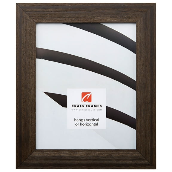 Craig Frames Driftwood 15, 4x6 inch Picture Frame, Weathered Black