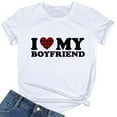 thumbnail image 4 of adviicd Hauts de Sortie pour Femmes T-Shirts à Manches Courtes pour Femmes Col Rond Déchiré Découpé Été Décontracté Basique T-Shirts Hauts Blanc, TG, 4 of 5