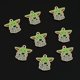 thumbnail image 2 of Venta al por mayor 20pc Disney Star Wars bebé Yoda Grogu mandaloriano encantos aleación nueva Metal gota aceite DIY pulsera collar fabricación de joyas, 2 of 4