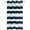 Navy Teal, variant on Outdoor Curtains for Patio Waterproof, Aqua Navy Blue Striped Windproof Pravicy Outside Porch Blackout Curtain, Modern Abstract Lines Geometric Sun Blocking Grommets Curtains for Cabana 54"x108"