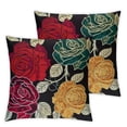 thumbnail image 2 of Nawypu Happy Mother 's Day Home Decor Pillow Covers 2pcs Beautiful Flowers Carnation Rose Decorative Throw Pillow Case Cushion Cover 2pcs 24x24in, 2 of 6