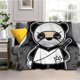 thumbnail image 1 of Manta de franela con dibujos de Panda Kawaii para niños, ropa de cama de viaje, sofá, regalo, supersuave, 1 of 4