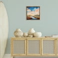 thumbnail image 3 of Stupell Industries Sun Bleached Stream Landscape & Nature Painting Brown Floater Framed Canvas Art Print Wall Art, 18 x 18, 3 of 10