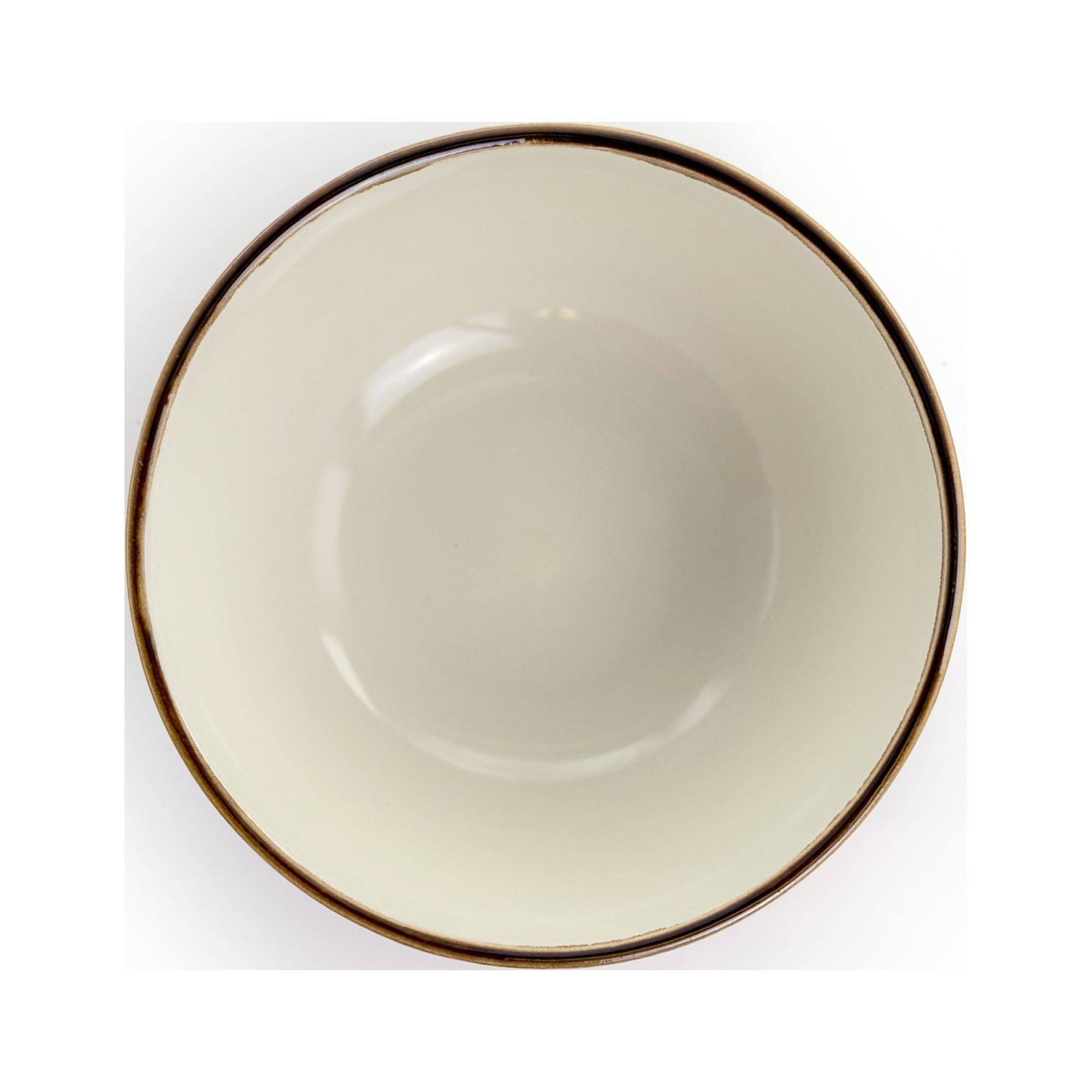 Elama Honey Ivory 16 Piece Stoneware Dinnerware Set in Ivory