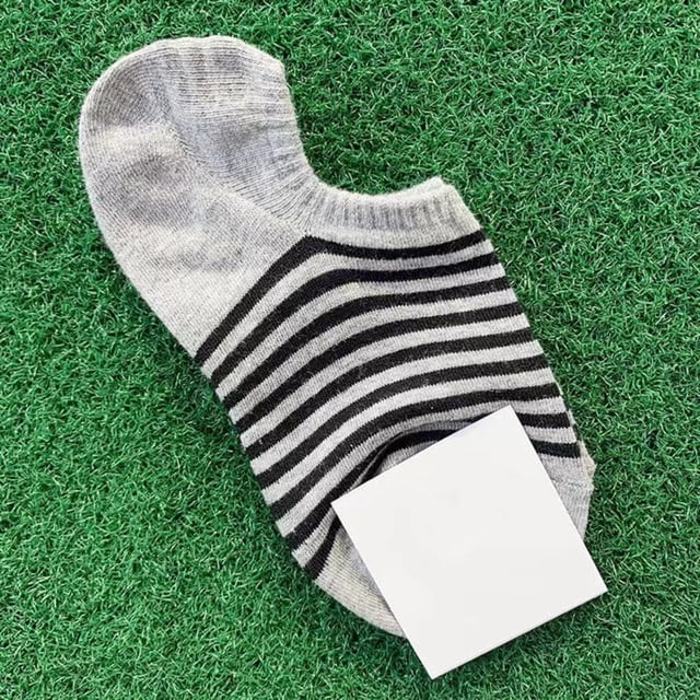 Xiao Hua 10 pares de calcetines invisibles para mujer - Tobilleros bajos antideslizantes - Calcetines invisibles para uso casual y formal - Suaves y elásticos, color gris