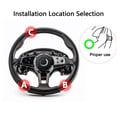 thumbnail image 5 of Rueda giratoria para volante, mango giratorio para automóvil para la mayoría de los vehículos, perilla giratoria para volante, ajuste universal para todos los automóviles, camiones, 5 of 5
