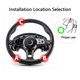 thumbnail image 5 of Rueda giratoria para volante, mango giratorio para automóvil para la mayoría de los vehículos, perilla giratoria para volante, ajuste universal para todos los automóviles, camiones, 5 of 5
