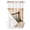 Beige, Brown, Tan, variant on No Hook Shower Curtain, Brown Soccer Field Small Shower Curtains with Snap in Liner, Vintage Wooden Goal Post Football Waterproof Washable Fabric Bathroom Curtain Set, 36" x 72"