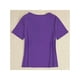 thumbnail image 2 of Playera Blusa Divertida De Capybara Tomando Jugo Ropa De Mujer Capibara Color Morado Talla Grande Marca Emil SaEs, 2 of 4