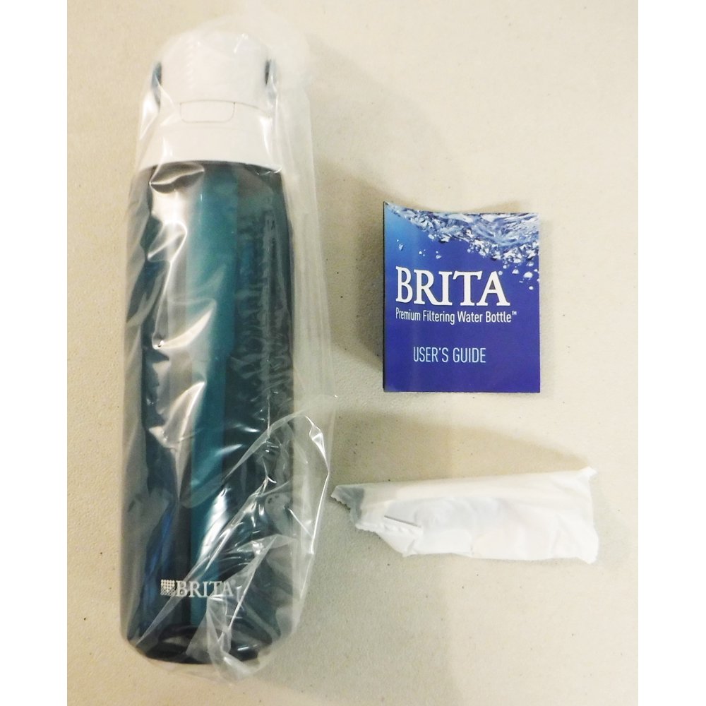 Brita 26 Ounce Premium Filtering Water Bottle with Filter BPA Free